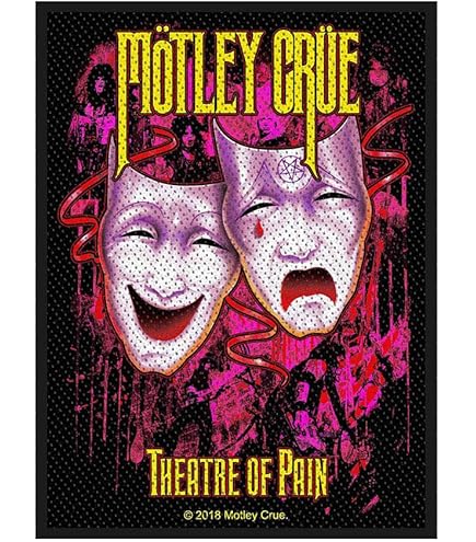 Amazon.com: Motley Crue Theater of Pain XLG Back Patch : Clothing